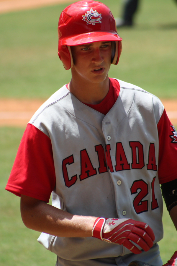 Deglan First Canadian Selected in MLB Draft