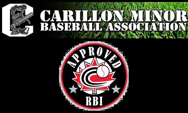 L’Association du baseball mineur de Carillon obtient sa certification « Appouvée RBI »!