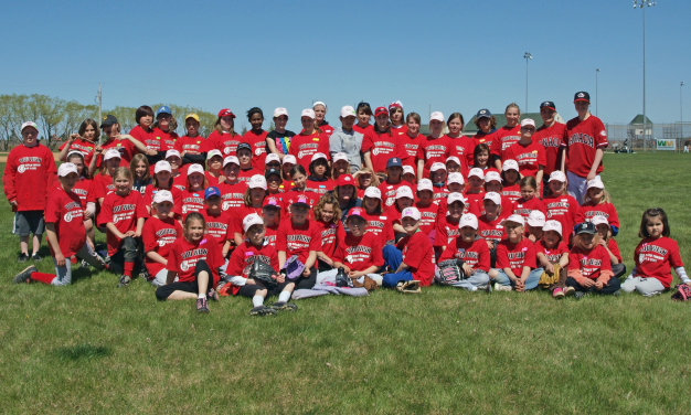 Journée de baseball féminin au Manitoba