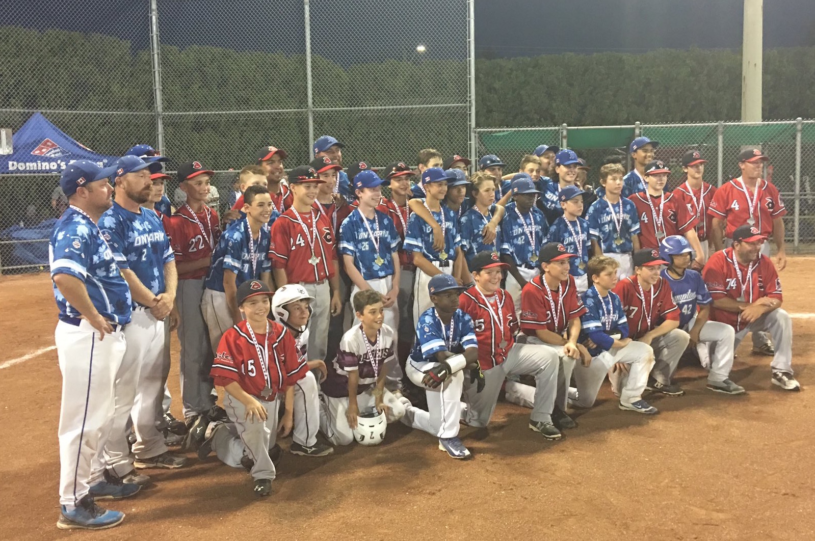 Saison des championnats nationaux de Baseball Canada : Quatre couronnements