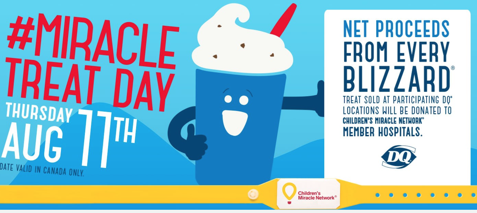 Buy a Blizzard® Treat, Make a Miracle!